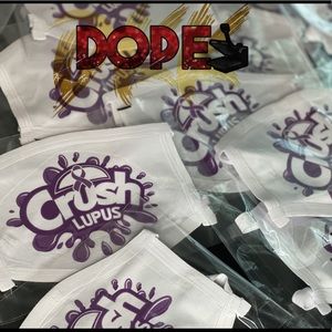 Crush Lupus 💜 face mask